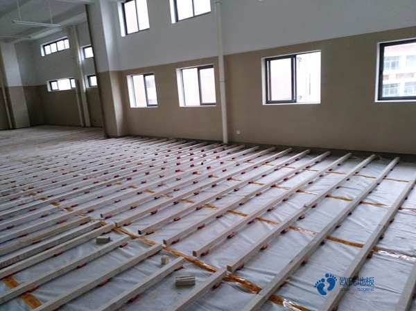 大学运动地板施工单位3