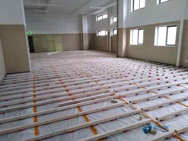 大学运动地板施工单位2